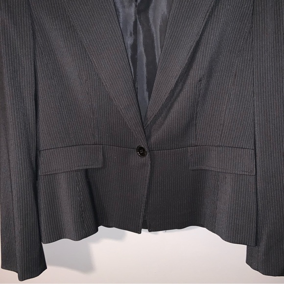TAHARI BLAZER SIZE 14 women’s black - Picture 2 of 5